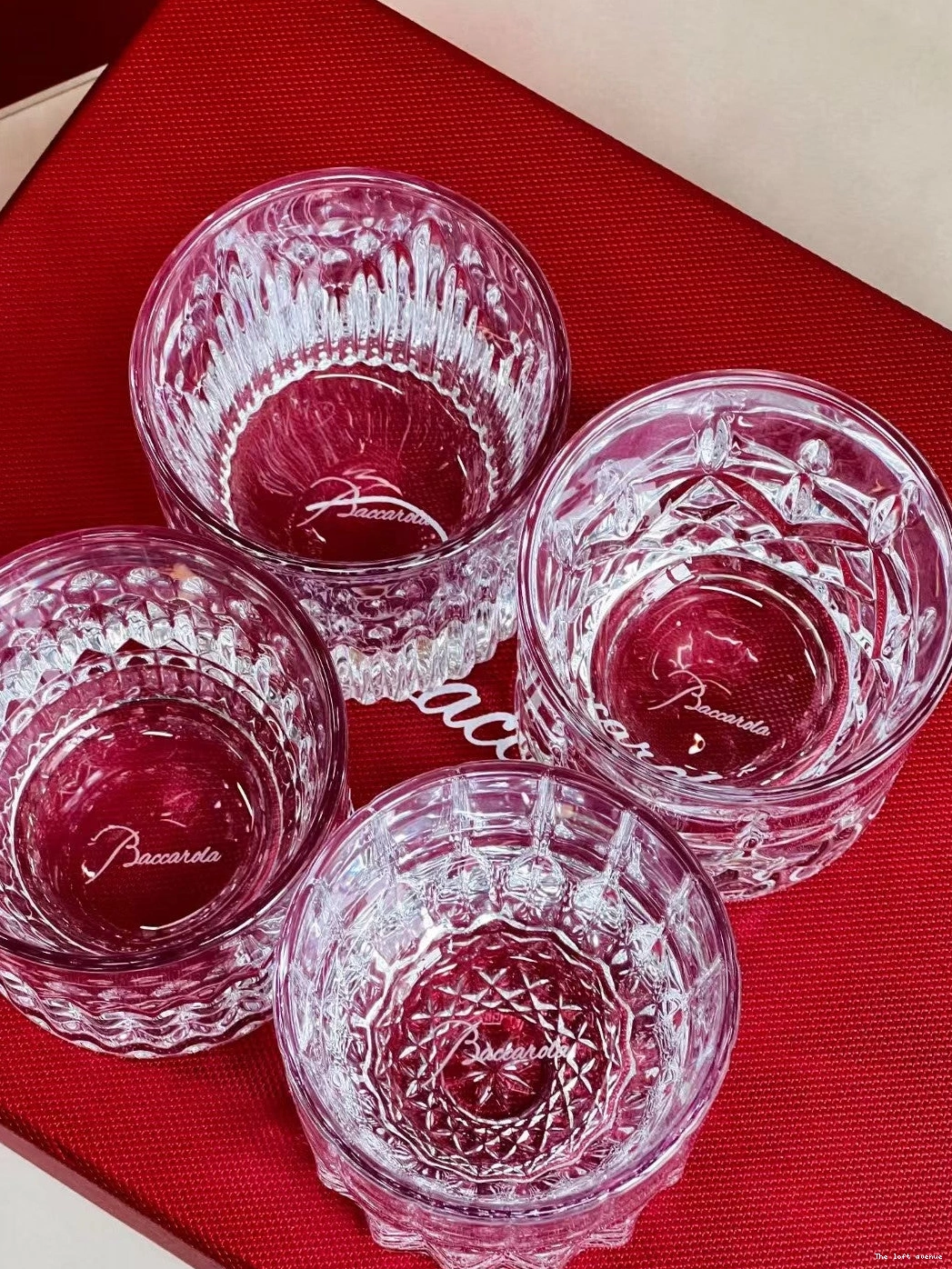 CUPS SET GLASSWARE BACCAROLA 0809